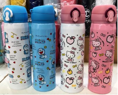 กระติกน้ำสแตนเลส เก็บความร้อน-ความเย็น ขนาด500ml